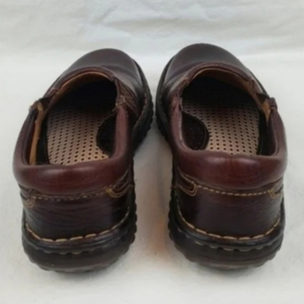 Born brown leather flat loafers Size 6/36.5 - Picture 8 of 9